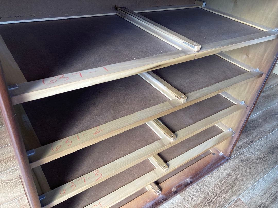 USビンテージ チェスト ミニタリー 5段