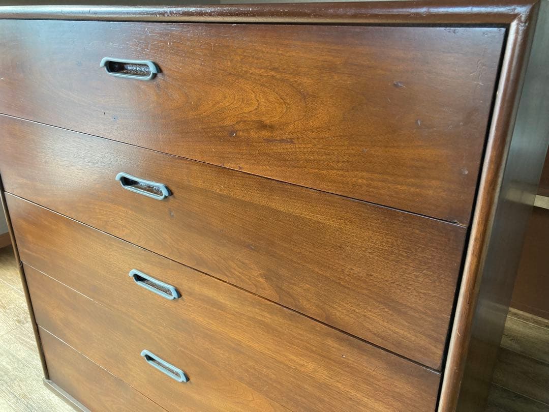 USビンテージ チェスト ミニタリー 5段