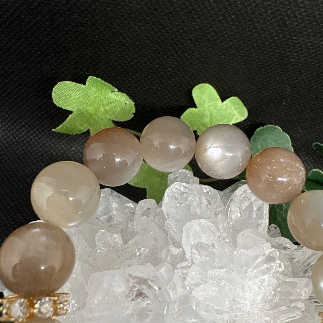 ＊るんるん様＊シルバールチル　ミックスムーンストーン　ブレスレット