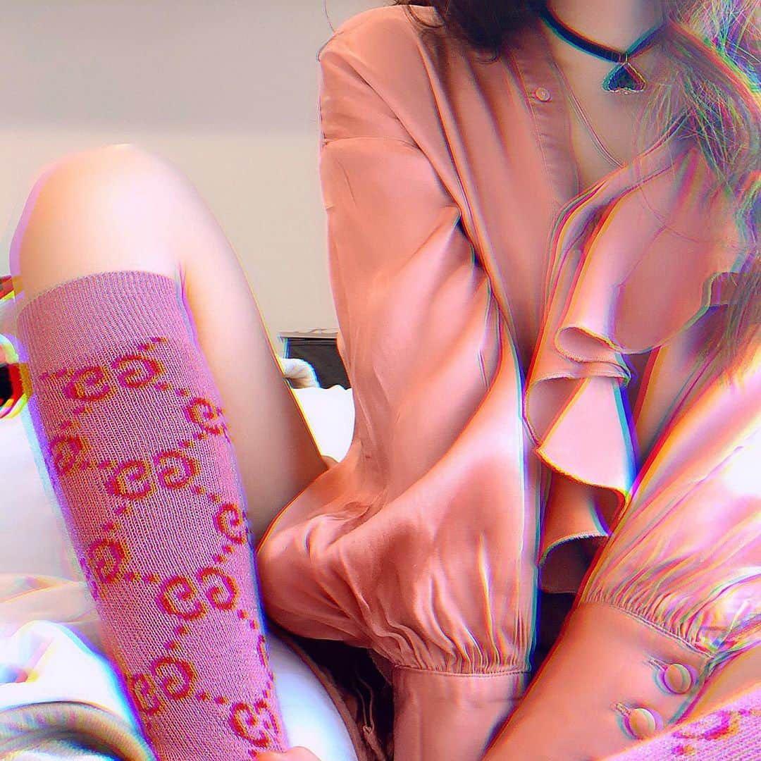 【未使用品】　GUCCI　グッチ　ソックス　ラメ　ファブリック　GG柄　廃盤　Ｓ