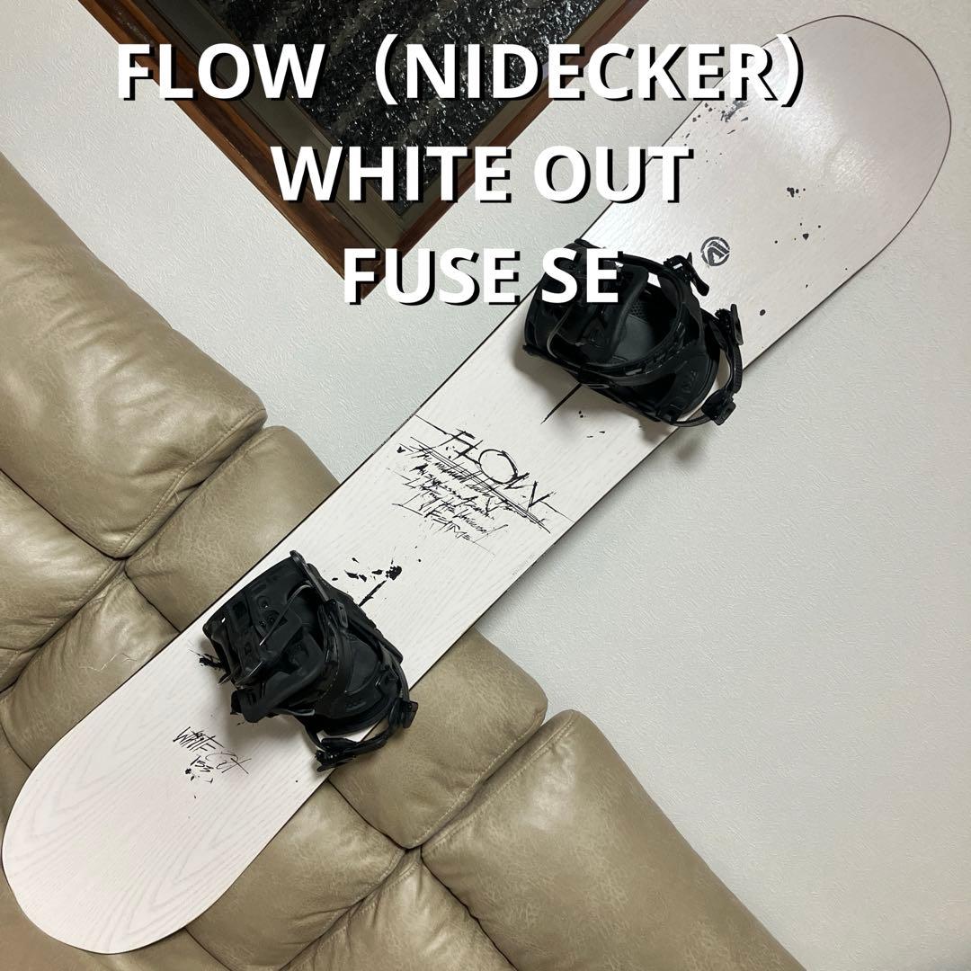FLOW（NIDECKER）WHITE OUT 153 板のみ販売