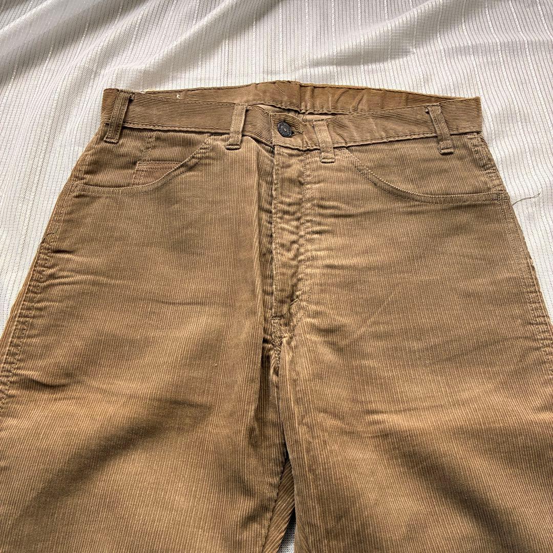 パンツ 60s Levi's 518 E Corduroy Bottom Brown
