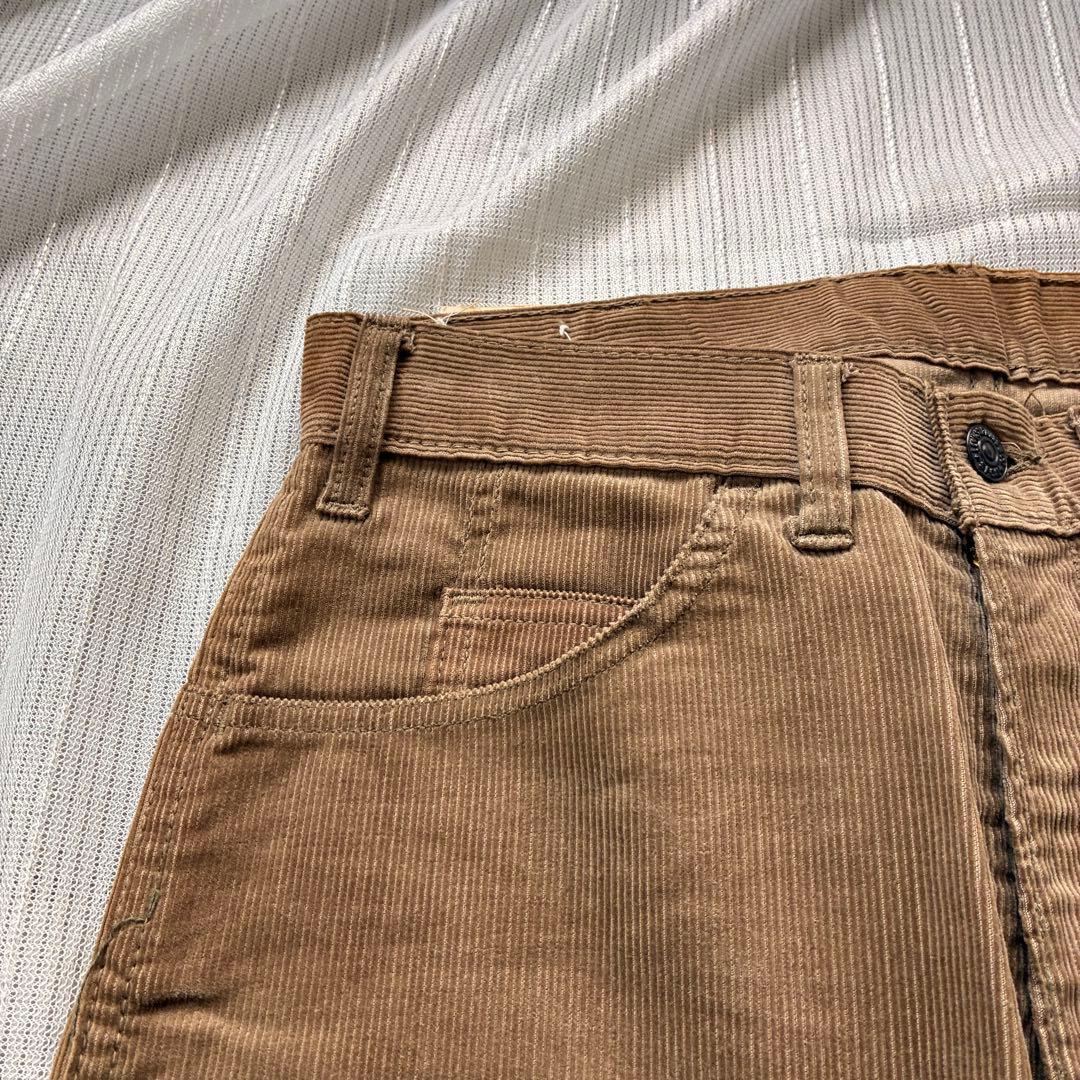 パンツ 60s Levi's 518 E Corduroy Bottom Brown