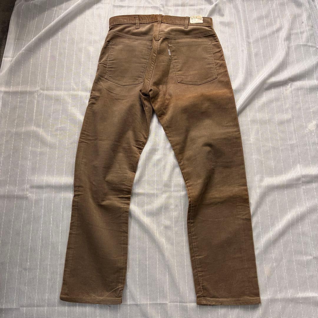 パンツ 60s Levi's 518 E Corduroy Bottom Brown