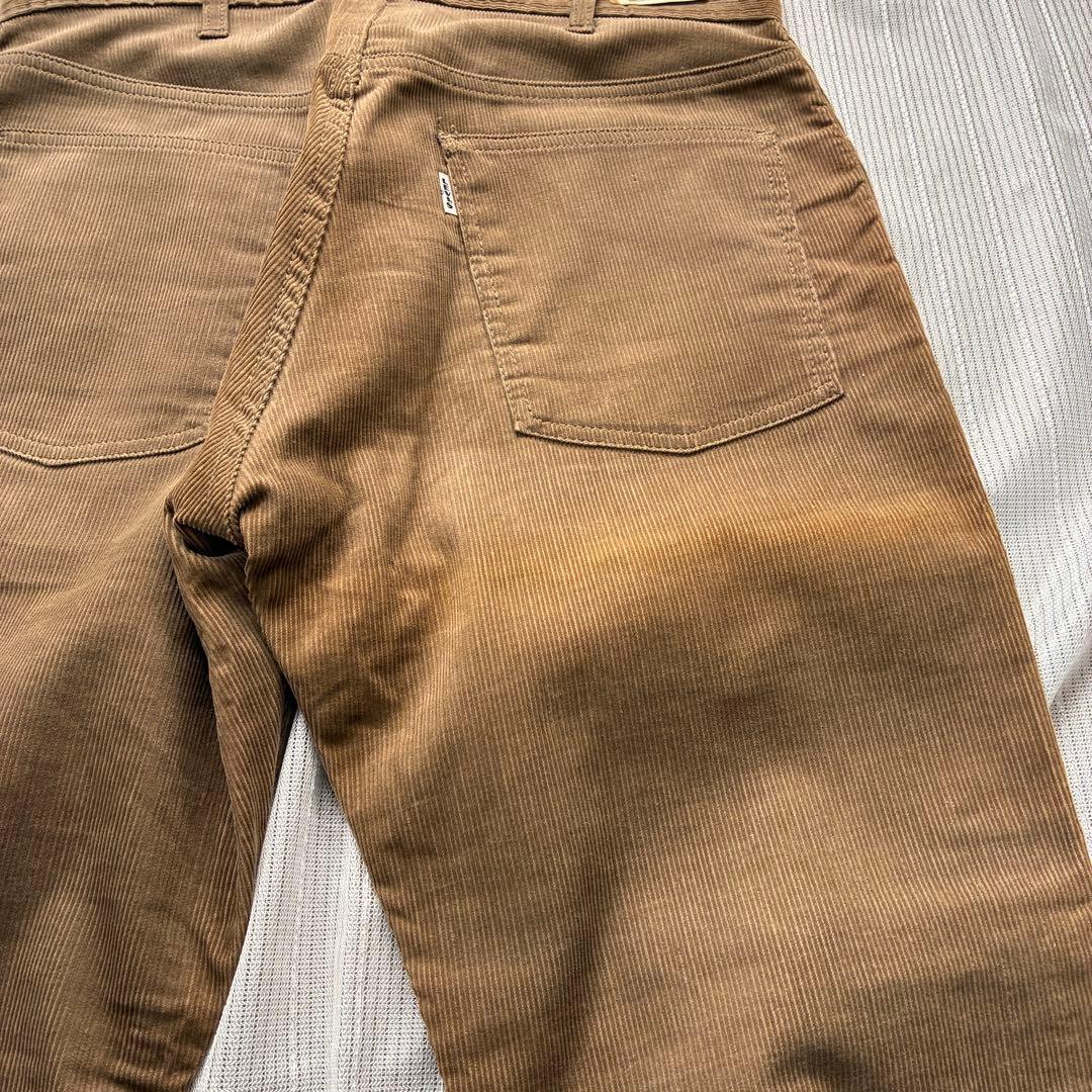 パンツ 60s Levi's 518 E Corduroy Bottom Brown