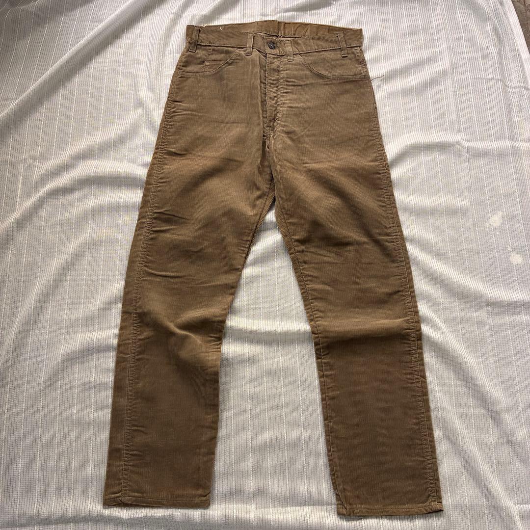 パンツ 60s Levi's 518 E Corduroy Bottom Brown