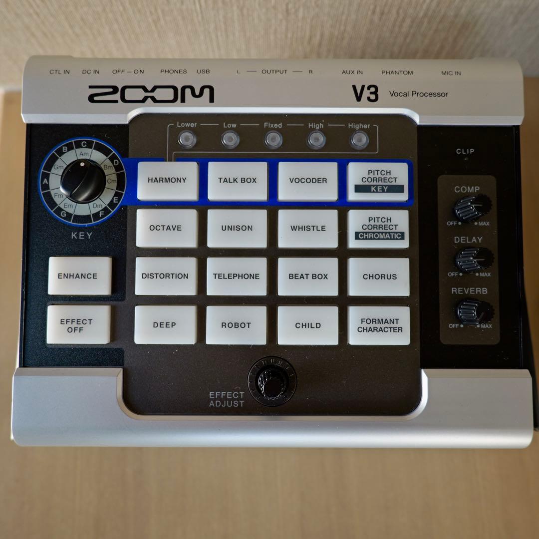 ZOOM V3 ボーカルプロセッサー