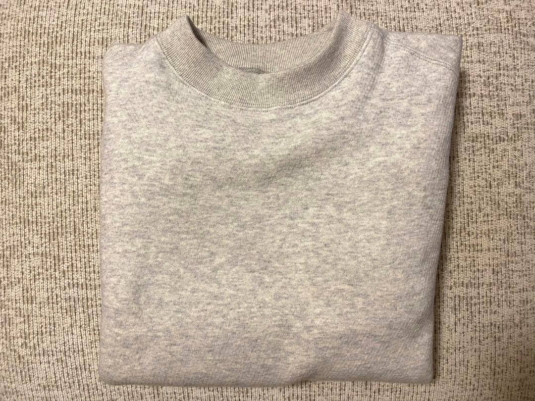 TODAYFUL Cotton Brushed Sweat ライトグレー