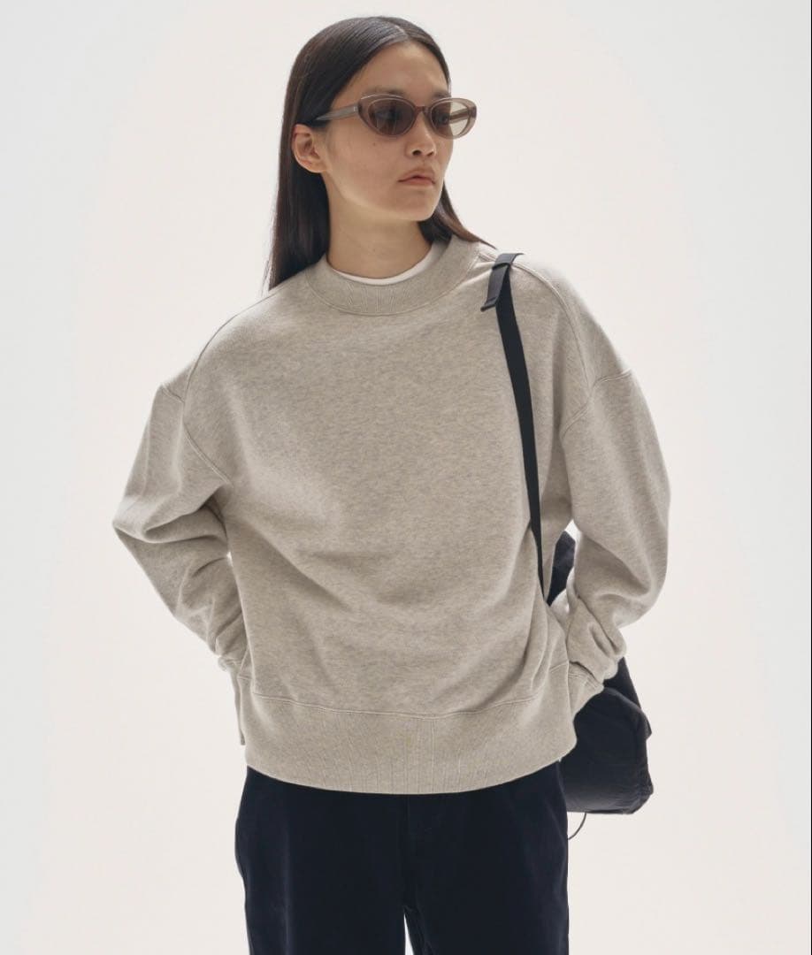 TODAYFUL Cotton Brushed Sweat ライトグレー