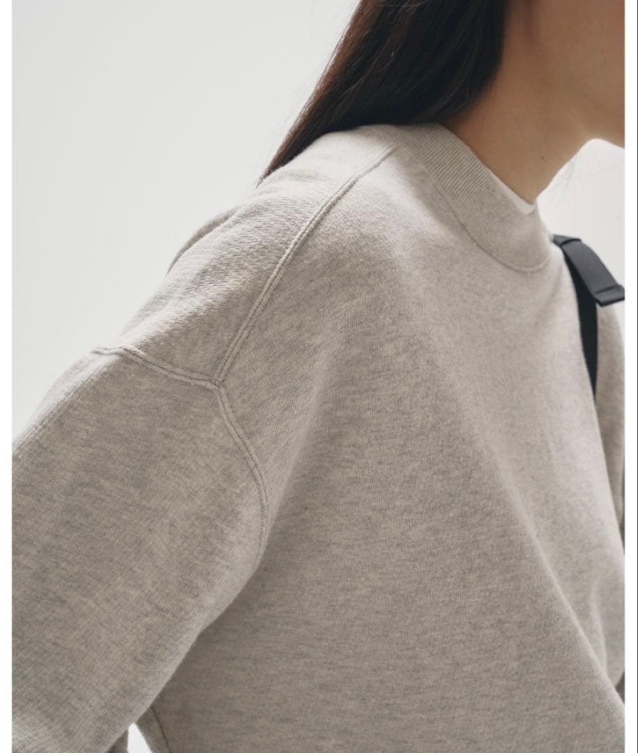 TODAYFUL Cotton Brushed Sweat ライトグレー