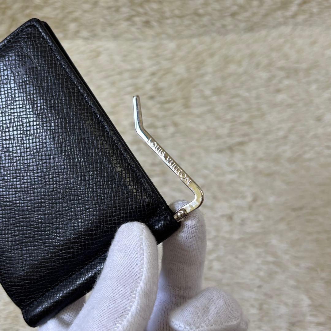 IC内蔵【美品】ルイヴィトン タイガ ポルトフォイユ パンス マネークリップ