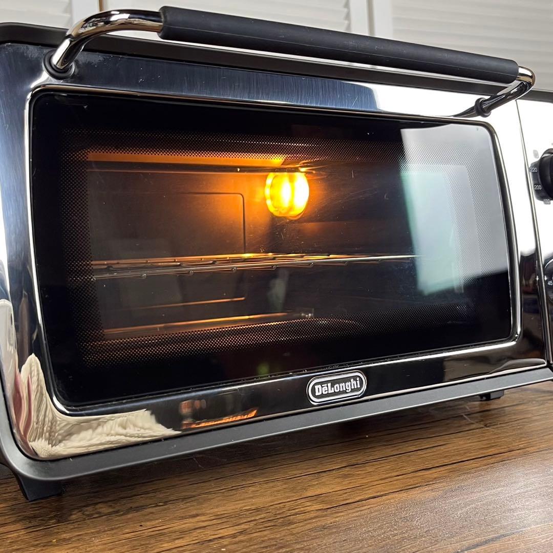 【匿名発送】デロンギ　オーブントースター　E01407J-BK ブラック