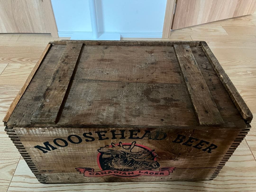 MOOSEHEAD BEER 木箱　アメリカンヴィンテージ