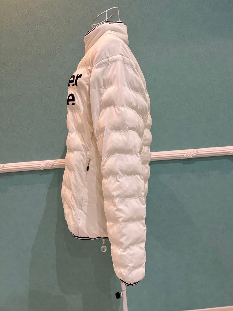 アンパスィ　中綿　ダウンジャケット　ホワイト　L メンズ