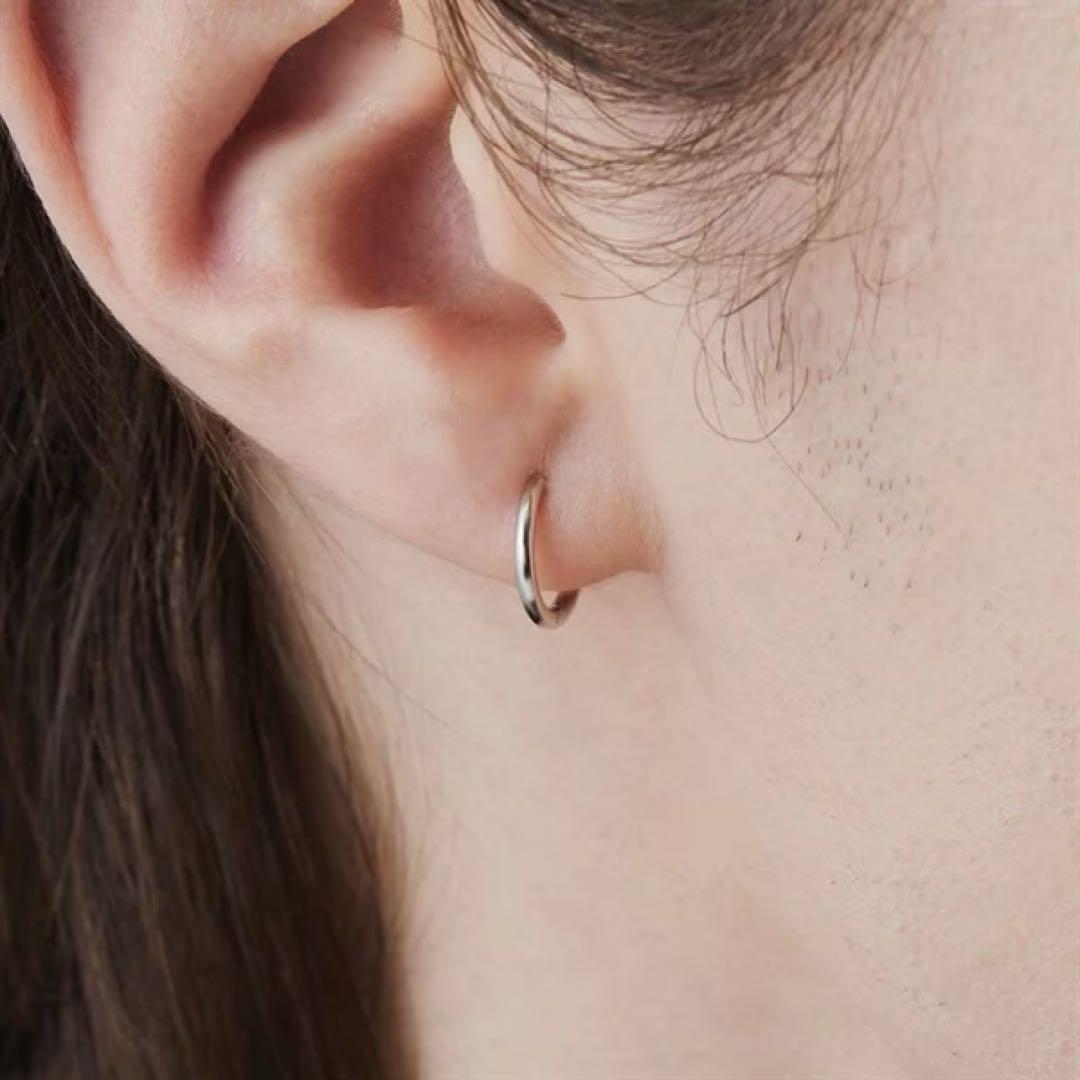 4℃ HOMME+ プラチナピアス 片耳用