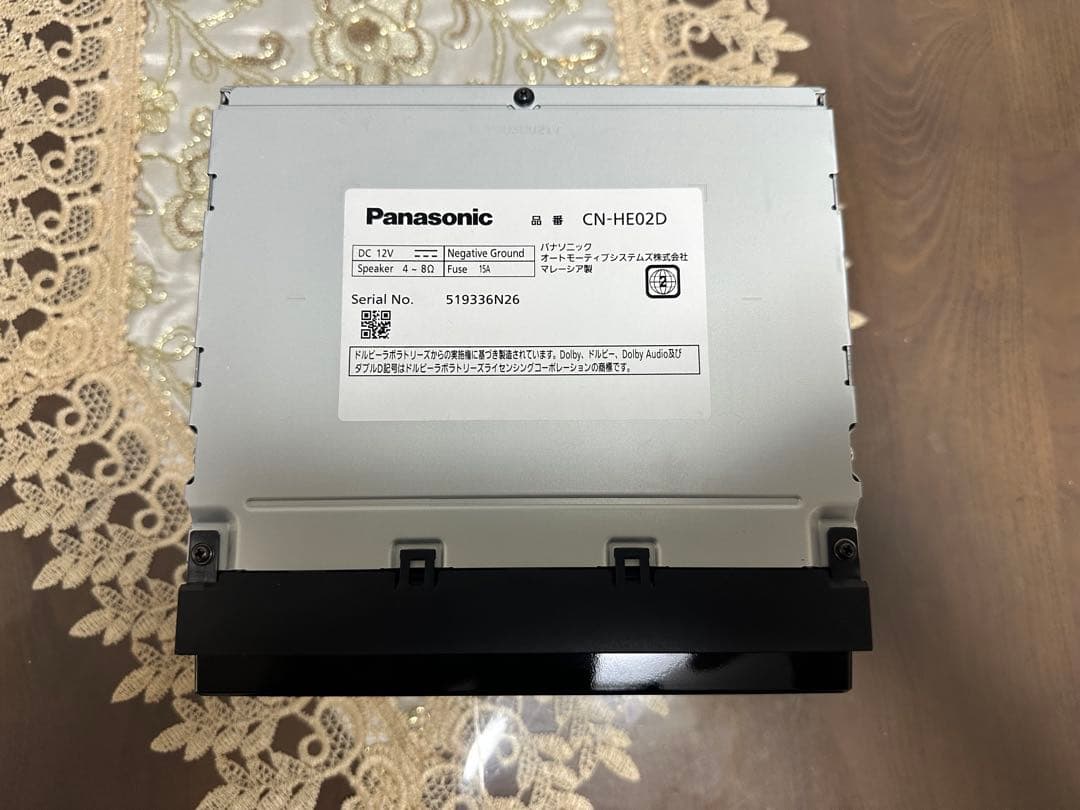 Panasonic CN-HE02D カーナビ