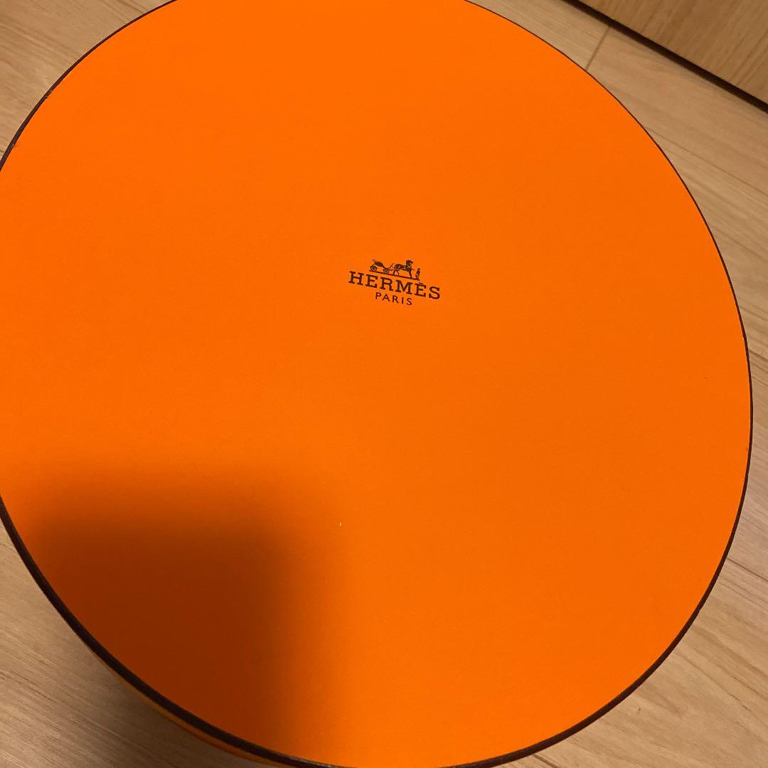 スパク⭐︎エルメス 帽子 ハット リネン&シルク 57