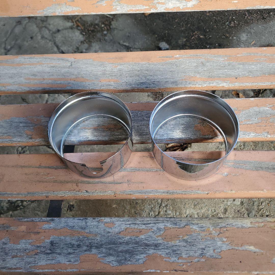 GS400 RG250 メッキメーターカバー キジマ イノウエ ハリケーン