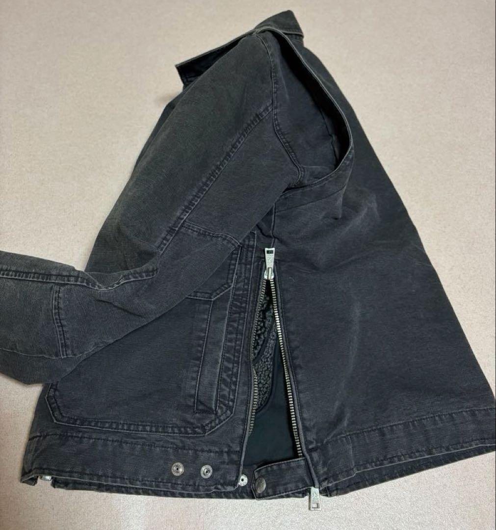 90s R.NEWBOLD N-1 ダック デッキジャケット ボアライナー取外し