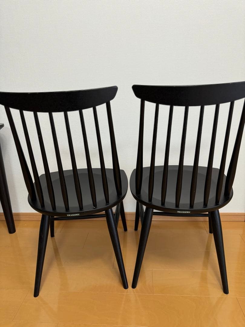 【極美品】柏木工　ダイニングチェア　①