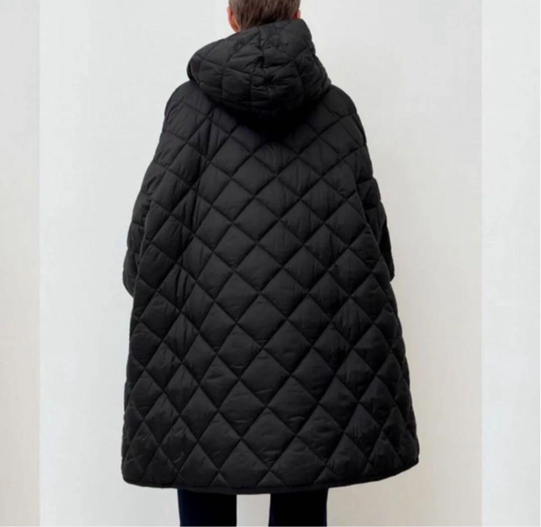 ZARA limited edition キルティング　ポンチョ　コート