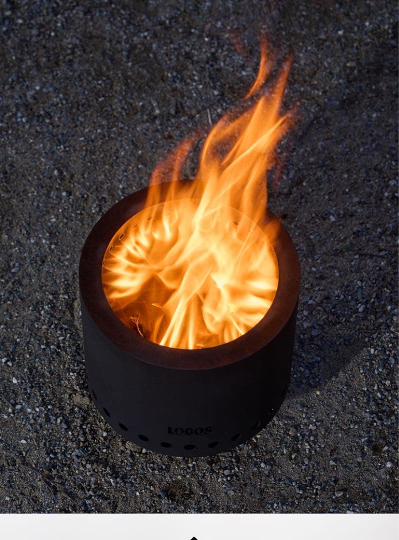 新品未使用 ロゴス コンパクトハイカロリーTAKIBI たき火ストーブ