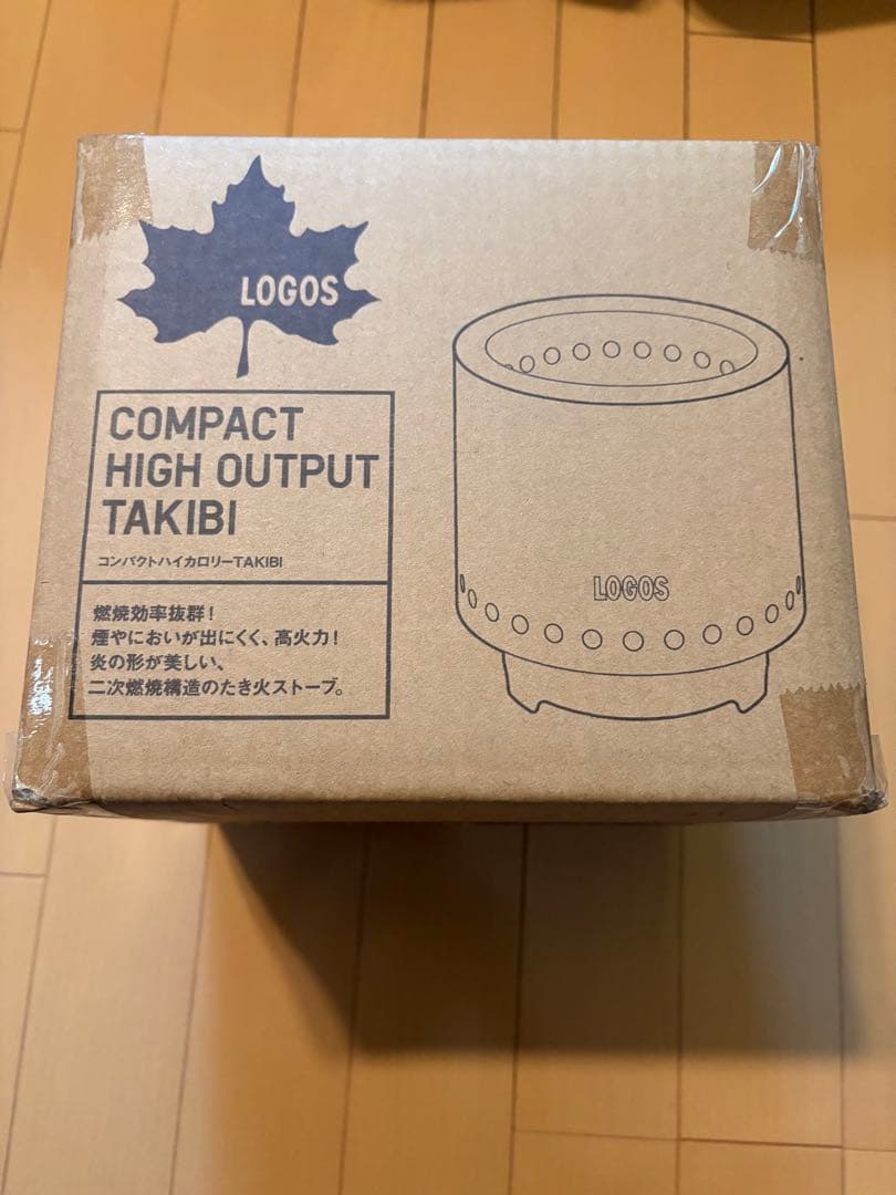 新品未使用 ロゴス コンパクトハイカロリーTAKIBI たき火ストーブ