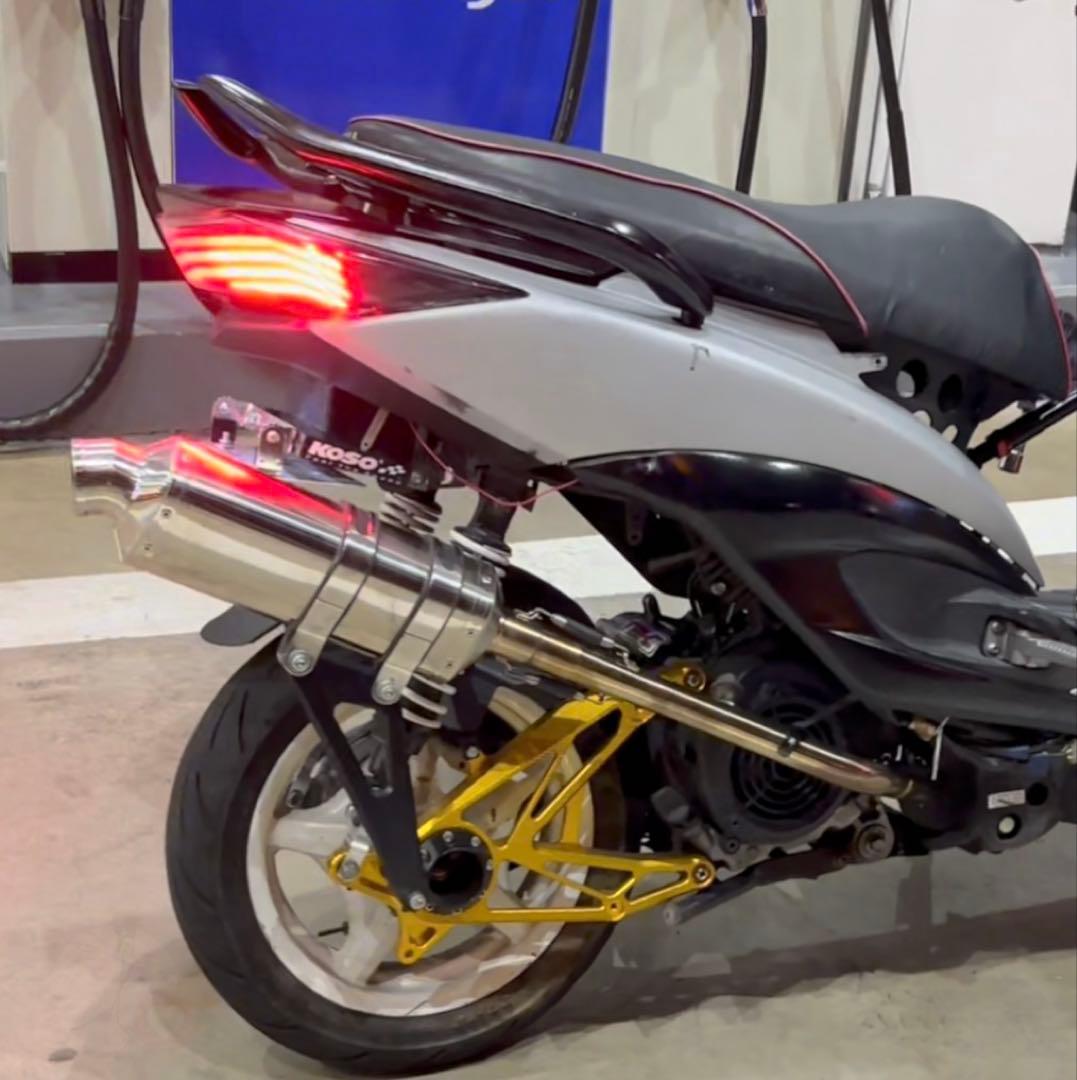 シグナス シグナスx 黒田家 マフラー