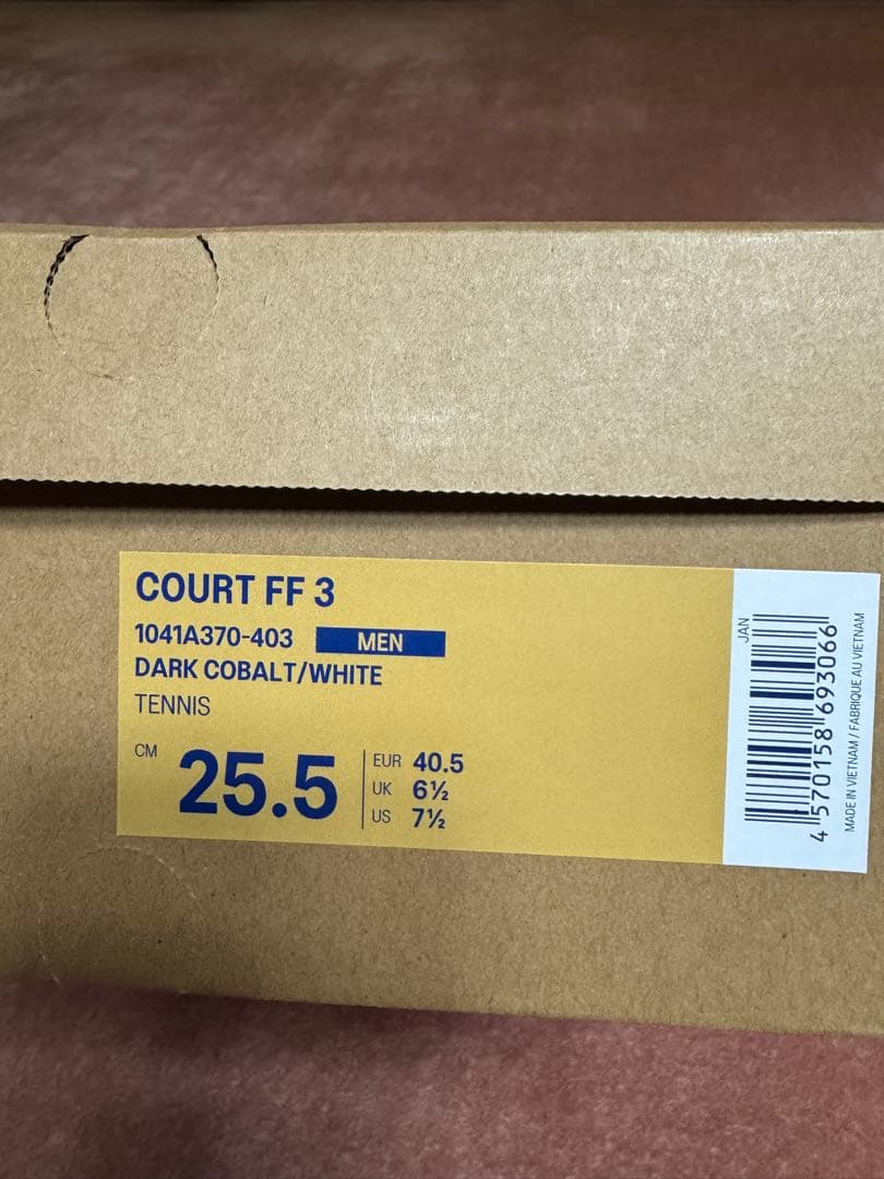 アシックス　asics コートFF3 テニスシューズ　メンズ　25.5㎝