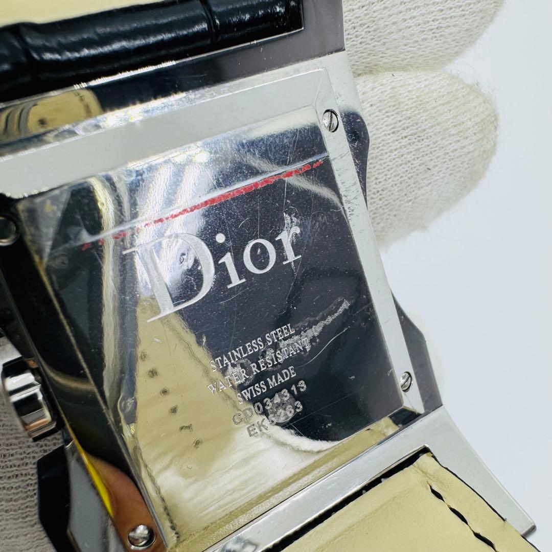 ✨Dior✨ディオール✨CD✨クロノグラフ✨ブラック✨シルバー✨メンズ✨腕時計✨