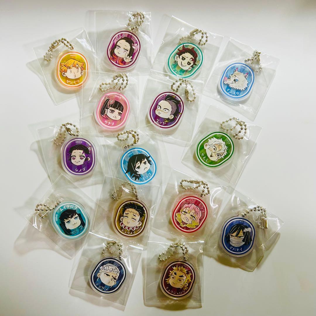 【未開封】鬼滅の刃 豆菓子チャーム コンプリートセット　全15種