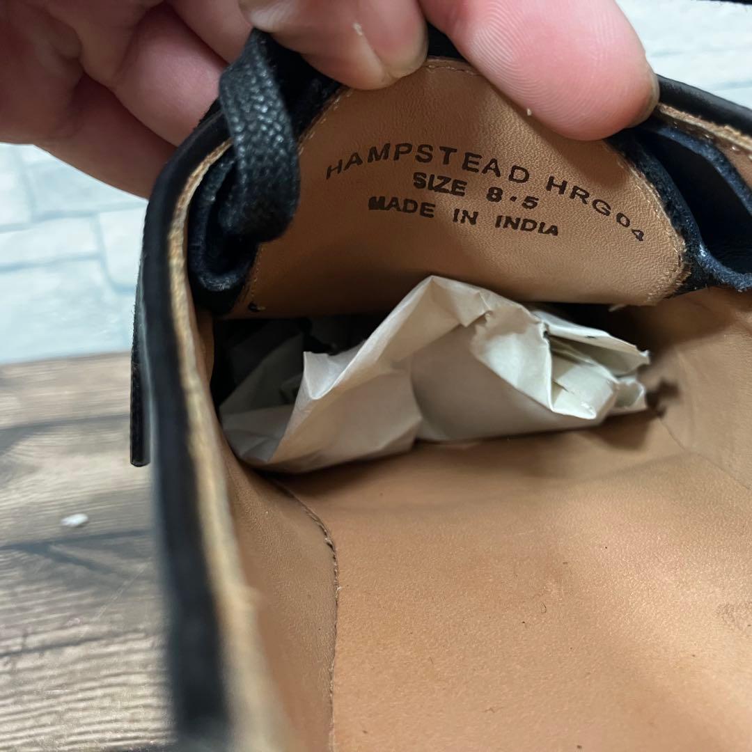 【27.0cm】HARROGATE チロリアン ワラビー 外羽根 Uチップ