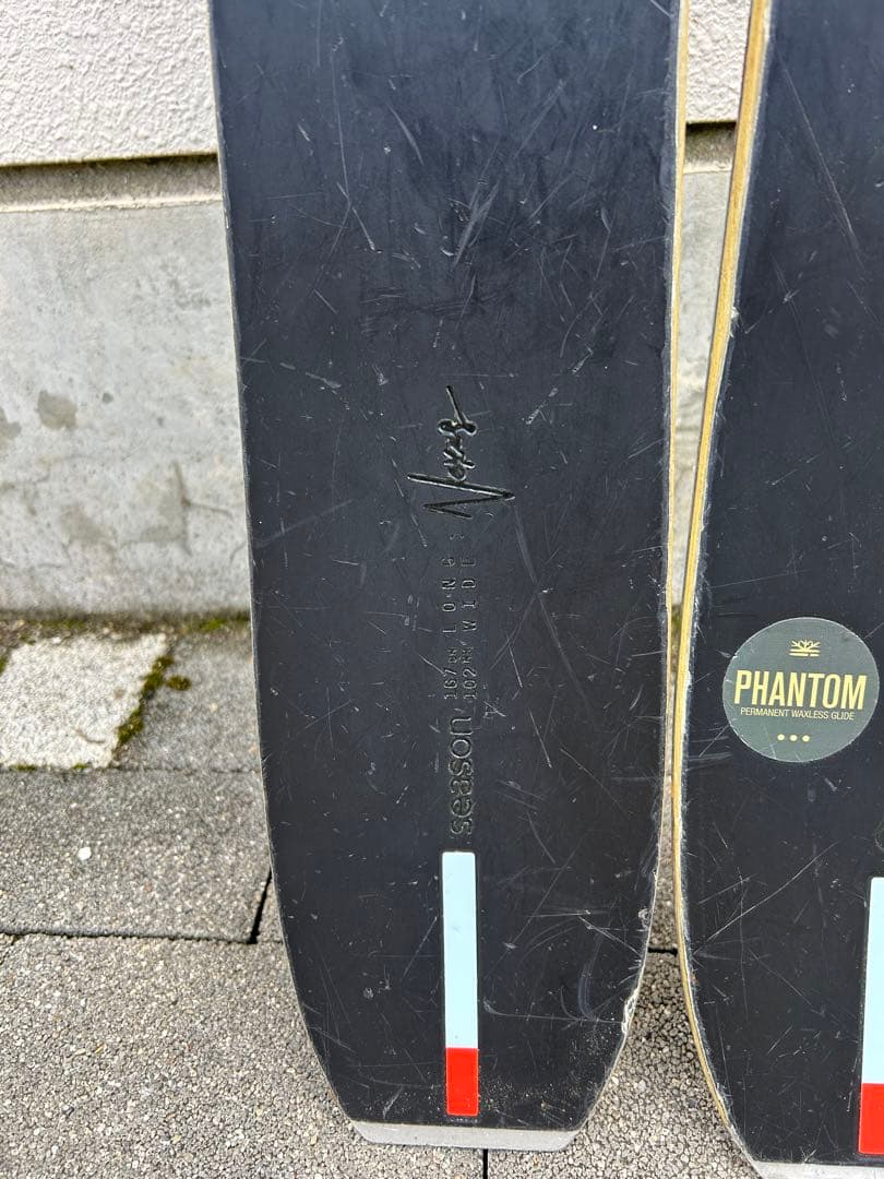 SEASON NEXUS 167cm板のみ　インサートホール有　ファントム施工済