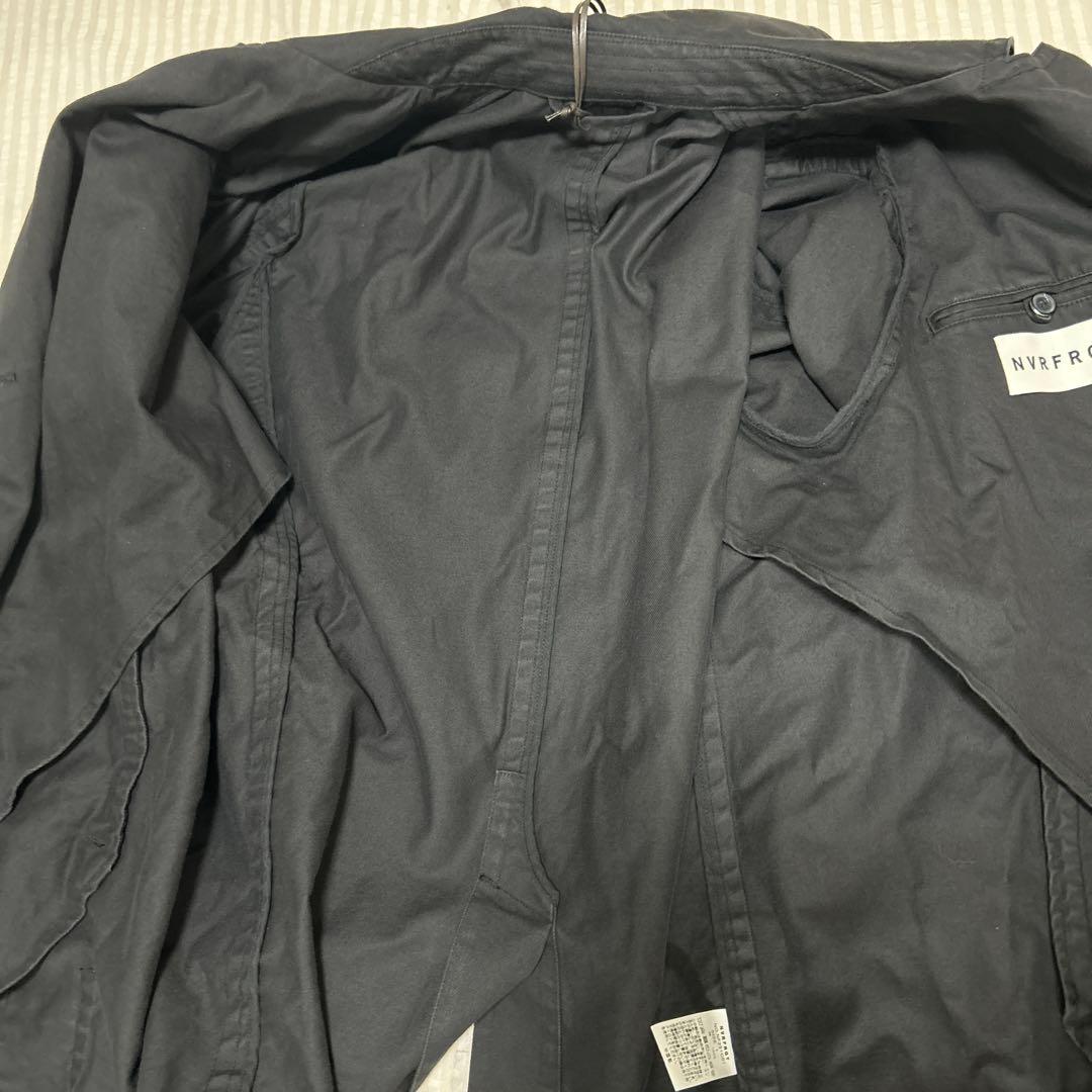 新品 NVRFRGT ピーコート ブラック モードコート NF251C01