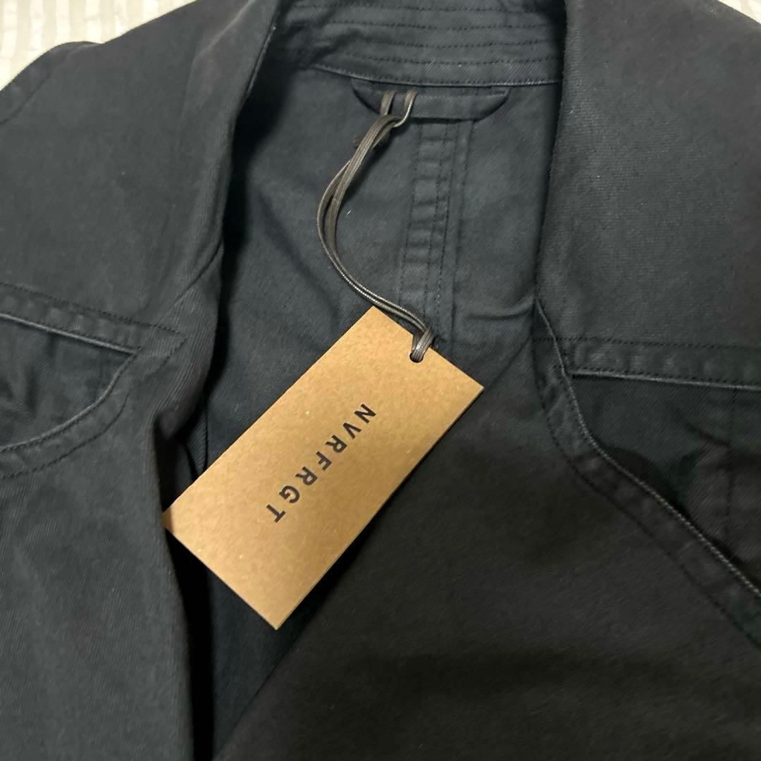 新品 NVRFRGT ピーコート ブラック モードコート NF251C01