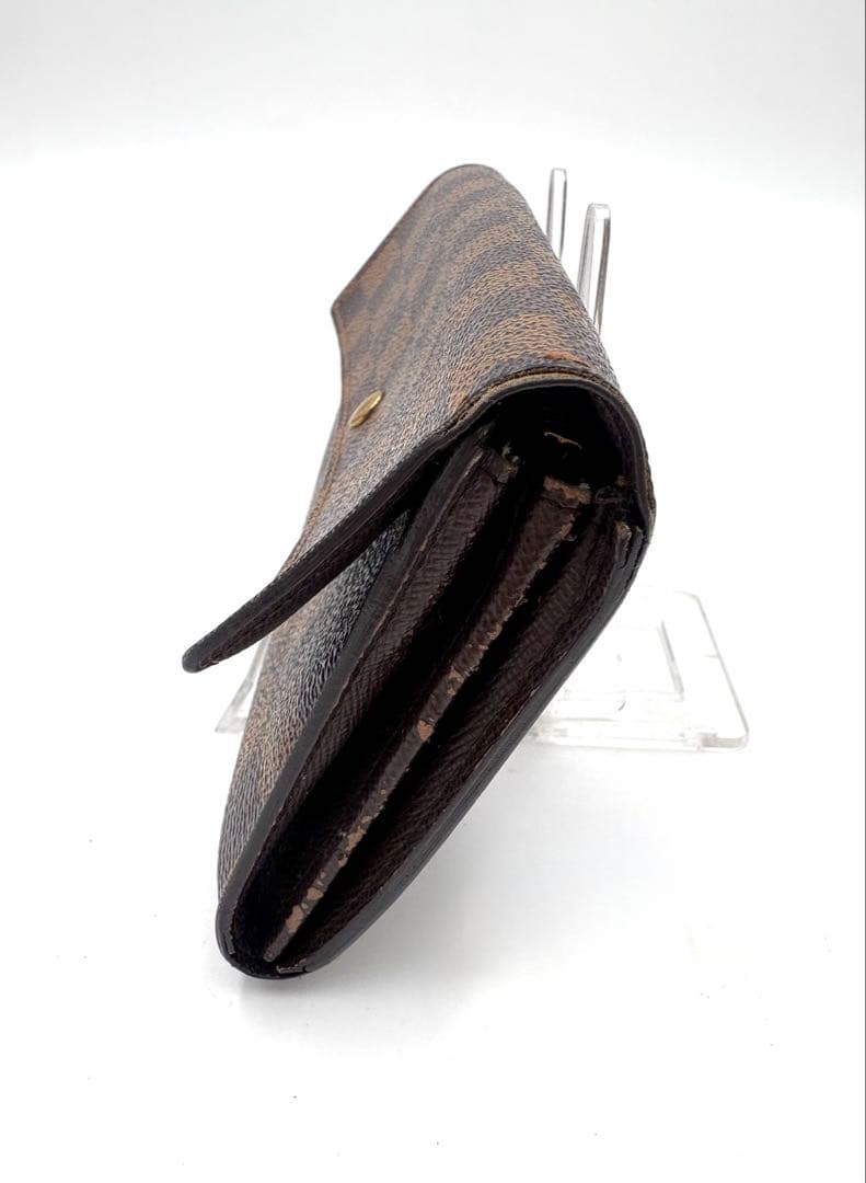 ルイヴィトン　ポシェットポルトモネクレディ　ダミエ　N61724 長財布