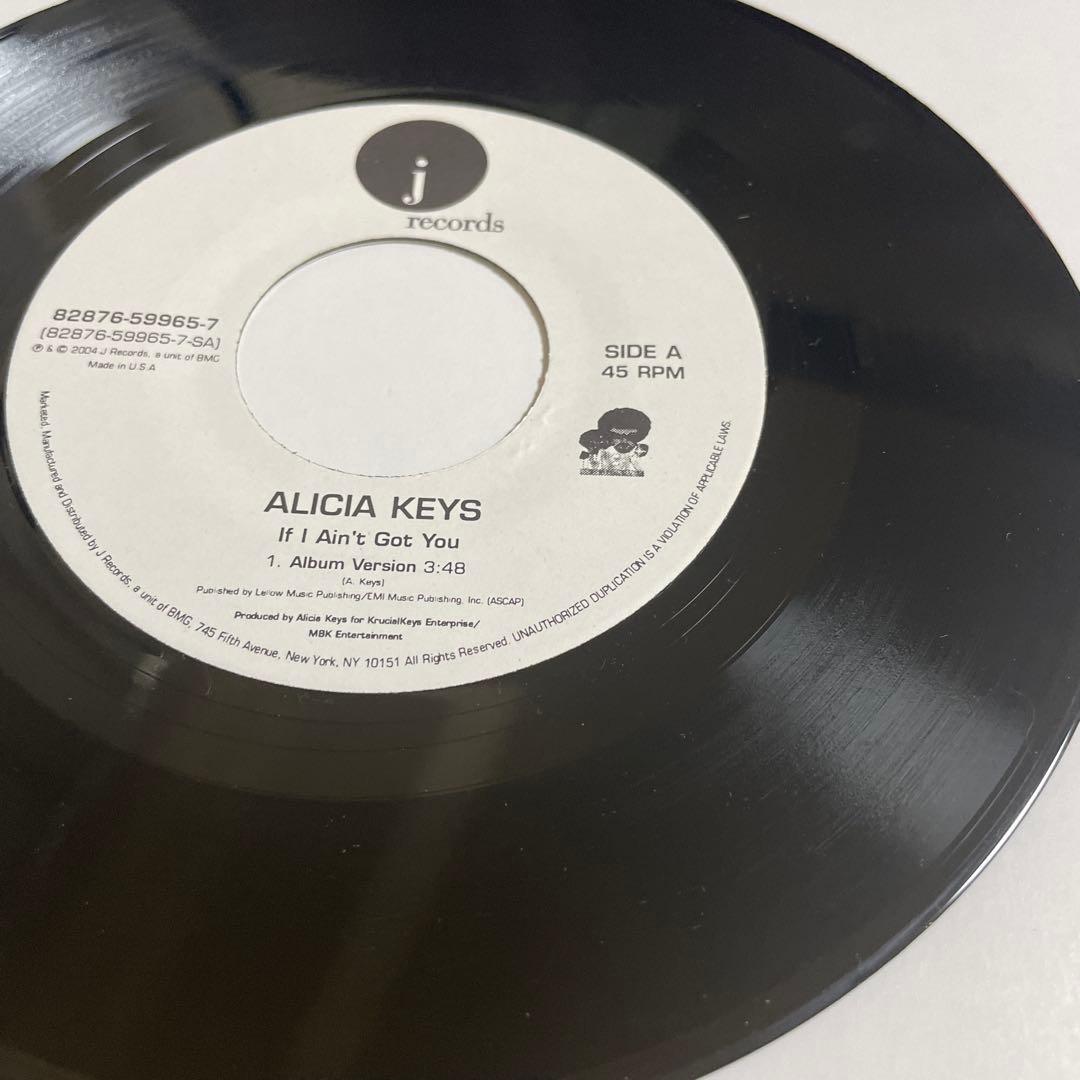 【7インチ】Alicia Keys - If I Ain't Got You