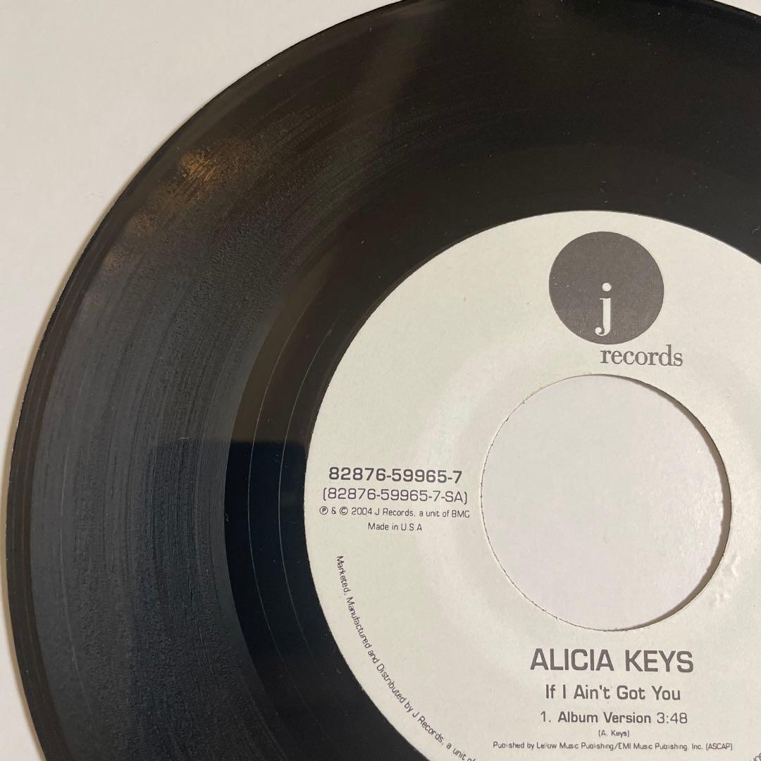 【7インチ】Alicia Keys - If I Ain't Got You