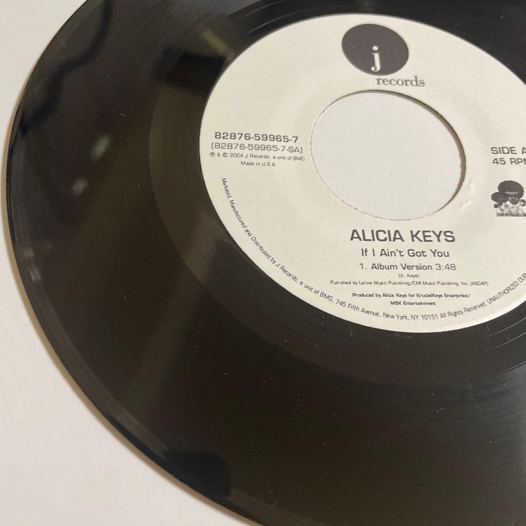 【7インチ】Alicia Keys - If I Ain't Got You