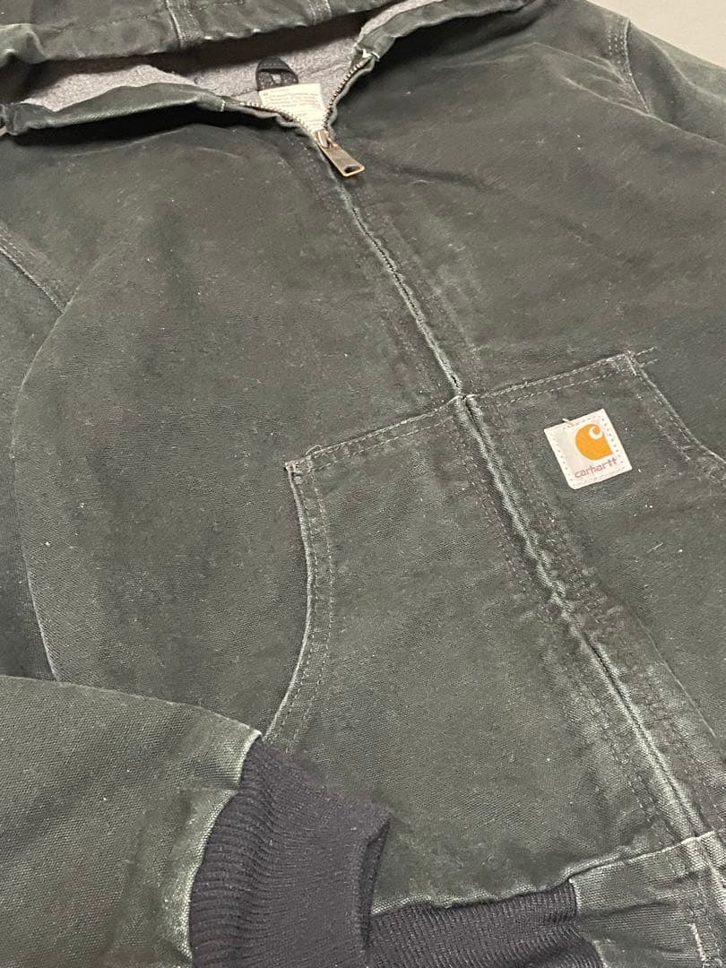 Carhartt アクティブジャケット　パーカー　ブラック