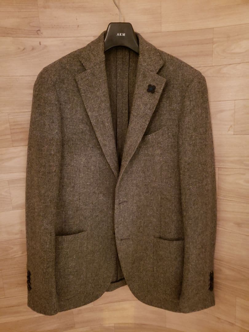 美品ラルディーニ　46　グレージャケットです。