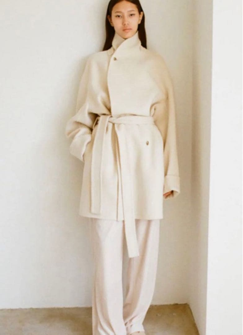 ジャケット・アウター enof wool rever half coat 2