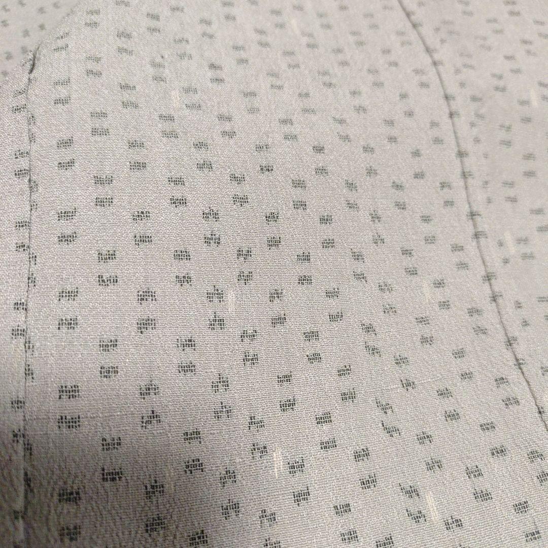 結城縮　単衣　奥順製