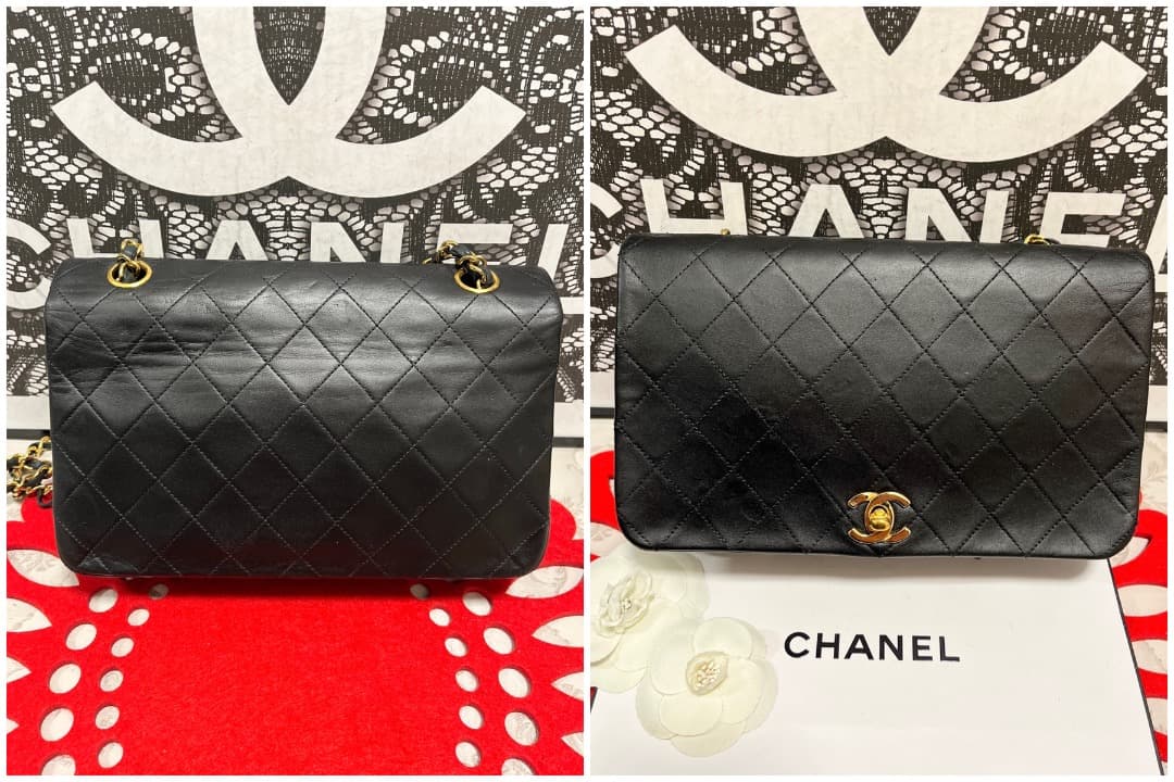 シャネル CHANEL マトラッセ フルフラップ シングルフラップ 167