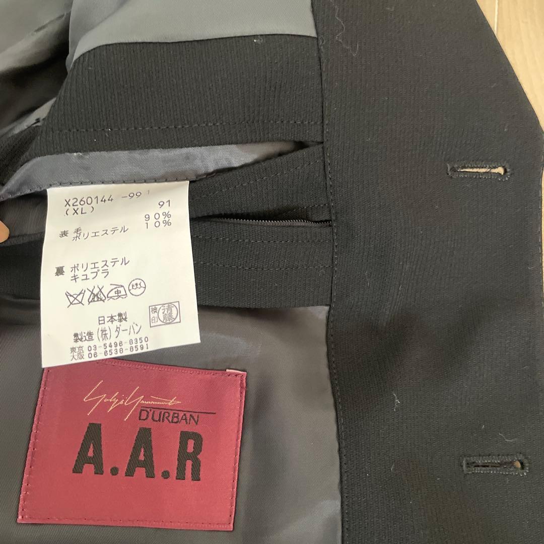 ビンテージyohji yamamoto A.A.R D'URBAN 黒　新品