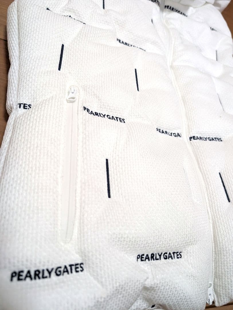 パーリーゲイツ　中綿　ダウン　ベスト　ホワイト　Sサイズ