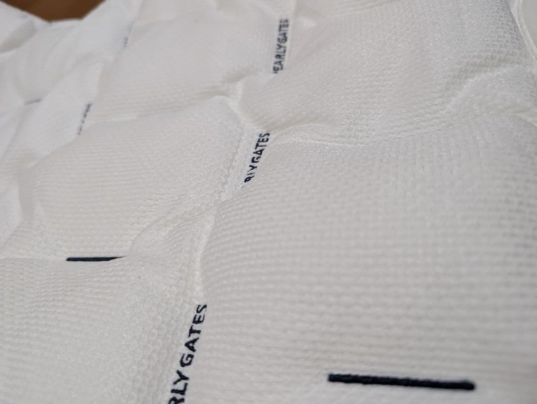 パーリーゲイツ　中綿　ダウン　ベスト　ホワイト　Sサイズ