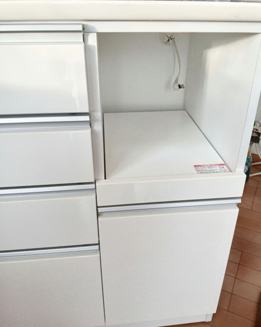 送料込み✩キッチンカウンター 4引き出し　ニトリ　中古