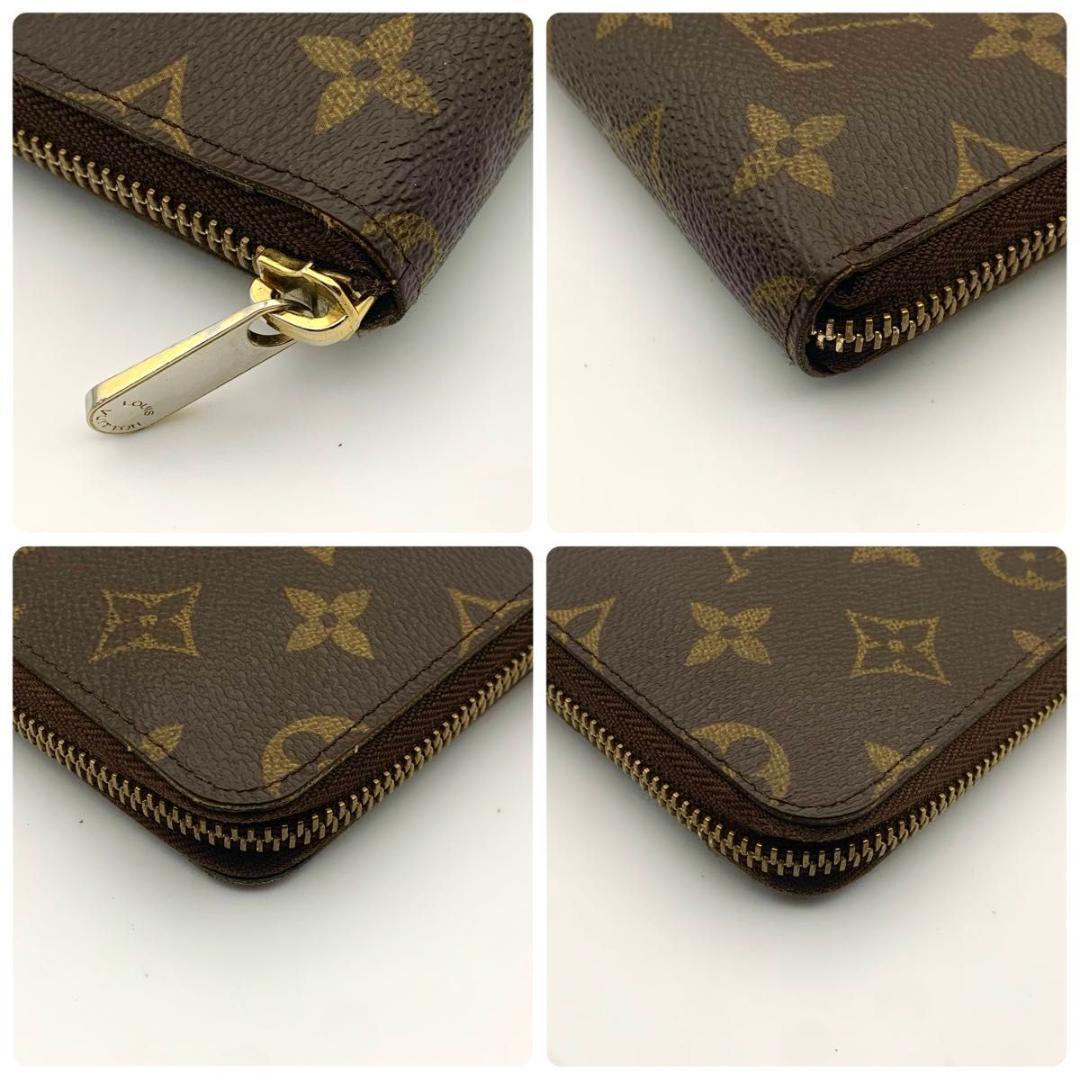 美品 ルイヴィトン ジッピー コンパクトウォレット ラウンドファスナー 財布