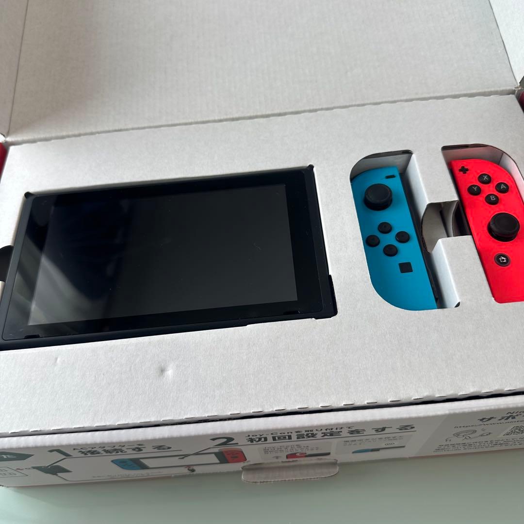 Nintendo Switch 本体 青/赤 ジョイコンセット　エラーコード